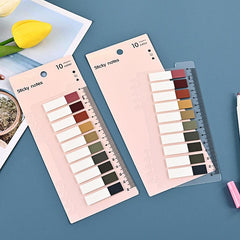 200 Colorful Sticky Notes Memo Pad Self Adhesive Label Notepad