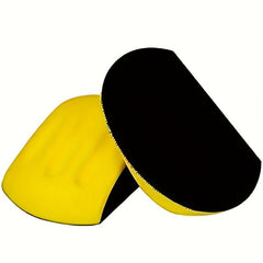 12 Hook And Loop Hand Sanding Block Round Pad Woodworking