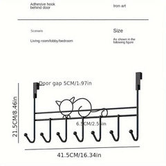 1pc Over the Door Hook for Easy Storage and Organization