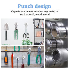 8pcs Strong Neodymium Magnets Small Ring Round Heavy Duty Rare Earth Magnet