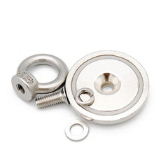 Neodymium Magnetic Fishing Magnet with Countersunk Eyebolt