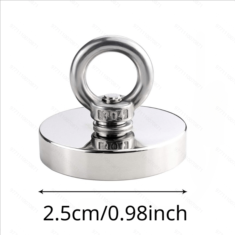 Neodymium Magnetic Fishing Magnet with Countersunk Eyebolt