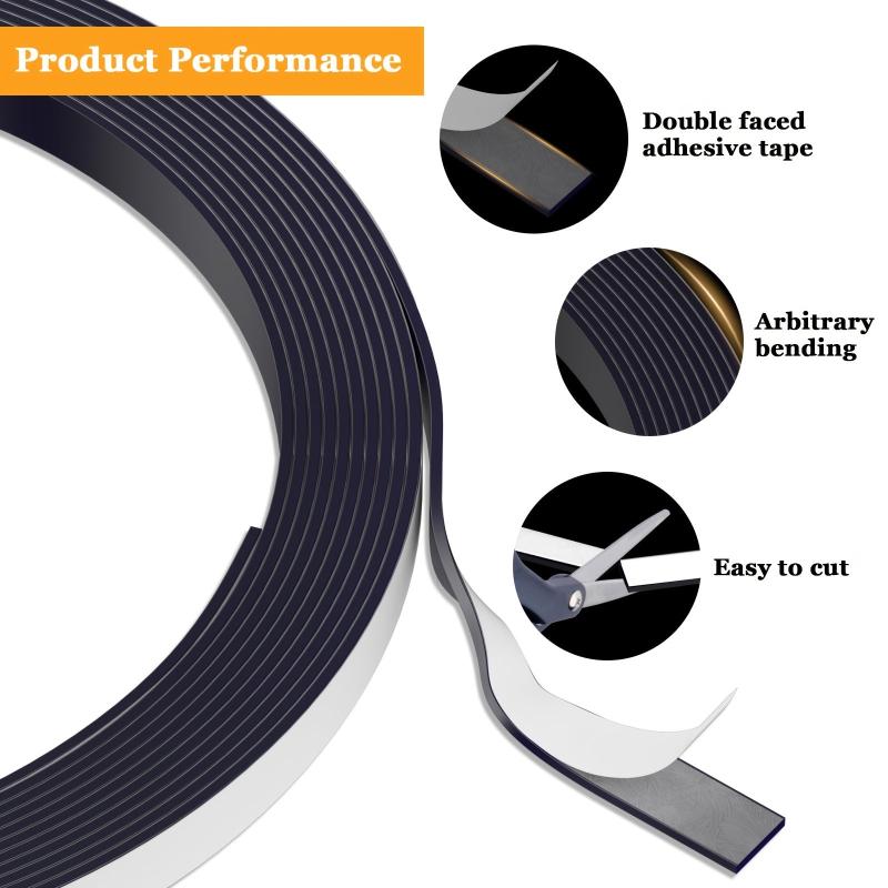 Magnetic Tape 32 8 Feet Magnetic Strip Self Adhesive 0 99 Cm Roll