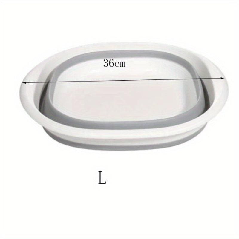 Plastic Folding Basins Portable Wash Basins Laundry Tub Adult Baby Bath Basin