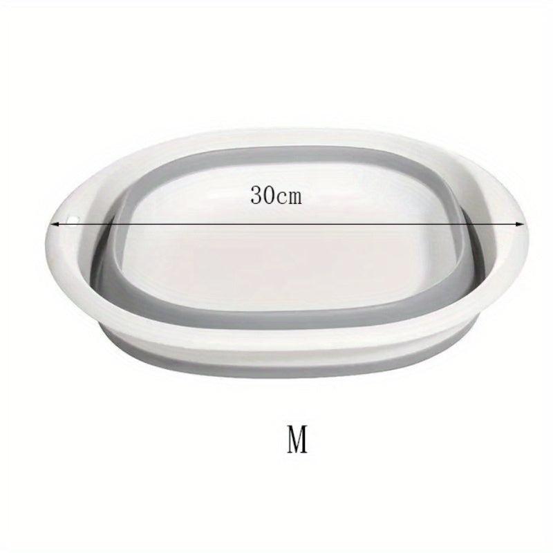 Plastic Folding Basins Portable Wash Basins Laundry Tub Adult Baby Bath Basin