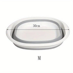 Plastic Folding Basins Portable Wash Basins Laundry Tub Adult Baby Bath Basin