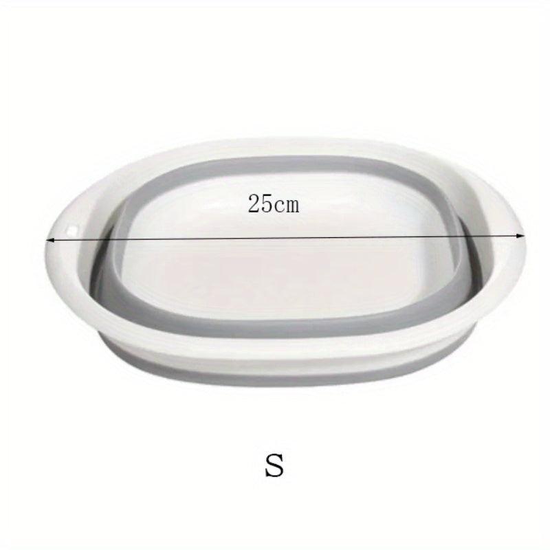 Plastic Folding Basins Portable Wash Basins Laundry Tub Adult Baby Bath Basin