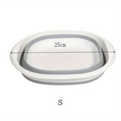 Plastic Folding Basins Portable Wash Basins Laundry Tub Adult Baby Bath Basin