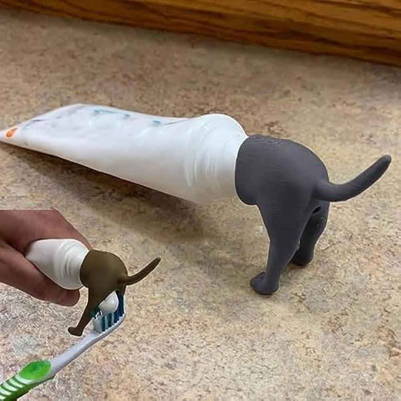 Dog Poop Toothpaste Cap Funny Creative Dog Butt Shape Toothpaste Cap Dispenser