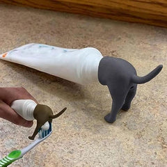 Dog Poop Toothpaste Cap Funny Creative Dog Butt Shape Toothpaste Cap Dispenser
