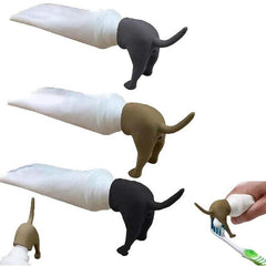 Dog Poop Toothpaste Cap Funny Creative Dog Butt Shape Toothpaste Cap Dispenser