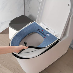 Toilet Mat Soft Washable Seat Cover Bathroom Accessories