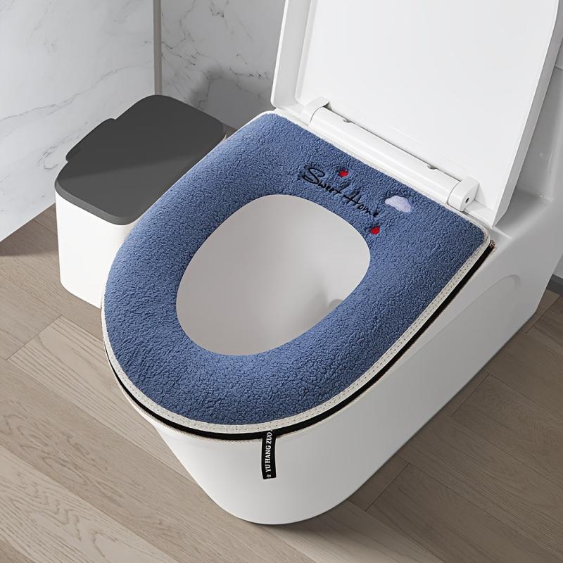 Toilet Mat Soft Washable Seat Cover Bathroom Accessories