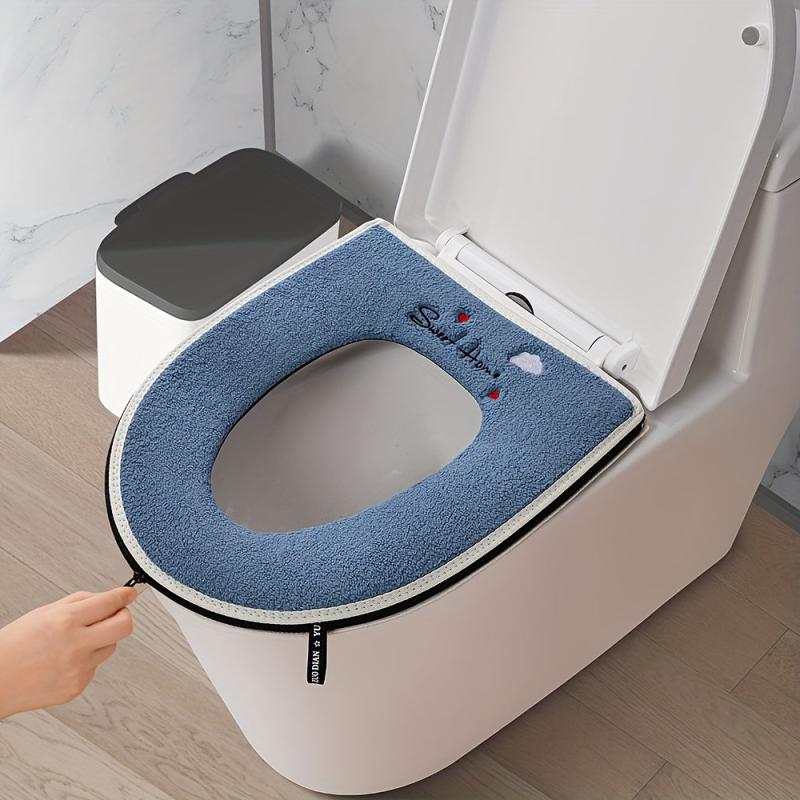Toilet Mat Soft Washable Seat Cover Bathroom Accessories