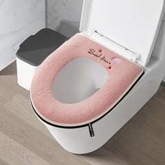 Toilet Mat Soft Washable Seat Cover Bathroom Accessories