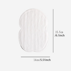 10pcs Underarm Sweat Absorbing Patch Armpit Anti Sweat Patch