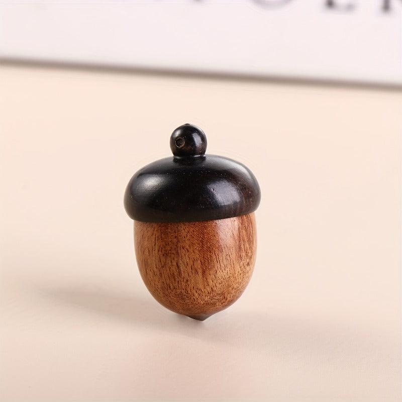 Mini Sandalwood Medicine Pill Box Portable Tablets Storage Sealed Can
