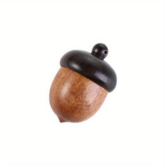 Mini Sandalwood Medicine Pill Box Portable Tablets Storage Sealed Can