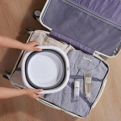 Portable Plastic Folding Washbasin Adult Baby Bathtub
