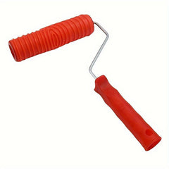 Rubber Faux Wood Grain Paint Roller With Handle Wall Paint Texture Tool