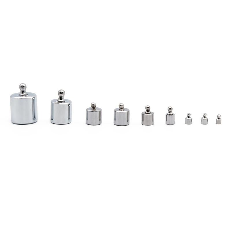 17pcs Precision Weight Set 10mg 100g Calibration Steel Kit Set
