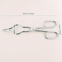 Crucible Tongs Pliers for Melting Stove Clamp Graphite Quartz Crucibles