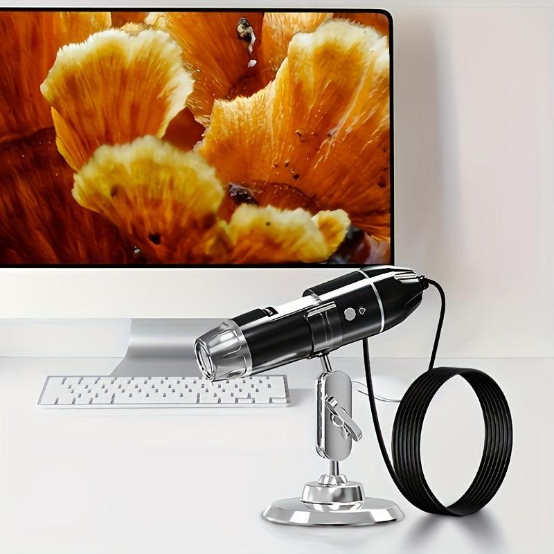 3 in 1 HD Digital Microscope Support Mobile Phone Android Computer 1600X