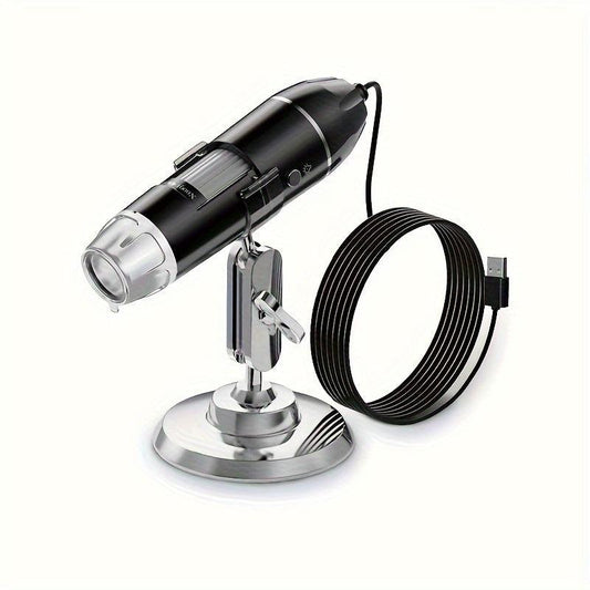 3 in 1 HD Digital Microscope Support Mobile Phone Android Computer 1600X