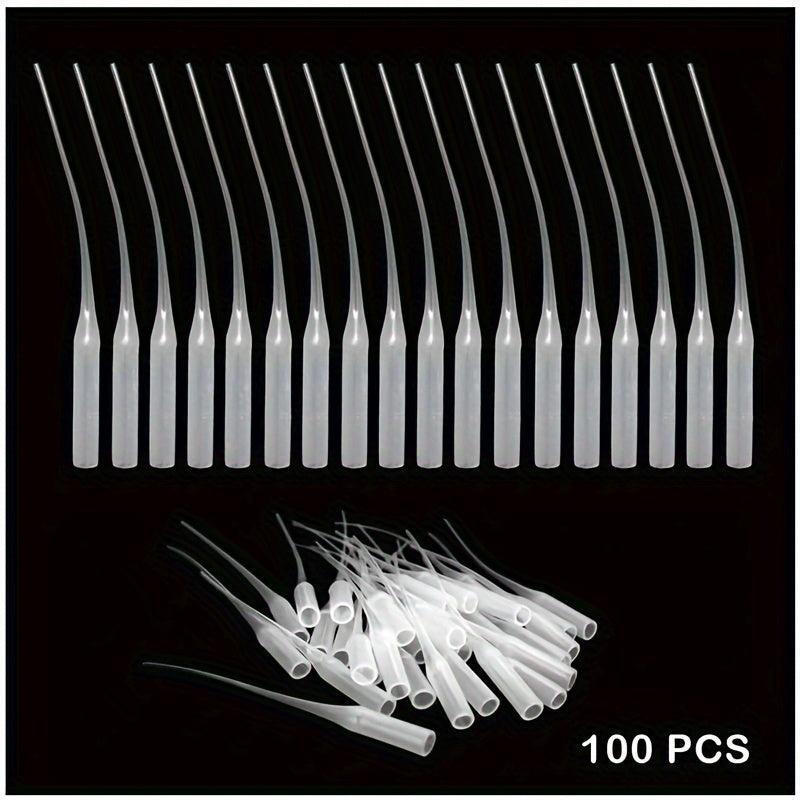 50pcs/100pcs Precision Glue Dispenser Nozzle for Hobbyists and Laboratories