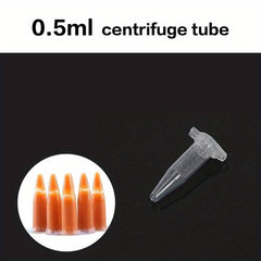 Snap Lid Centrifugal Tube Set 1.5 2.5 10 15ml Transparent Scale Lab Sample Tube