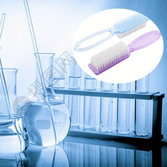 Nail Cleaning Brush With Handle Plastic Scrub Brush