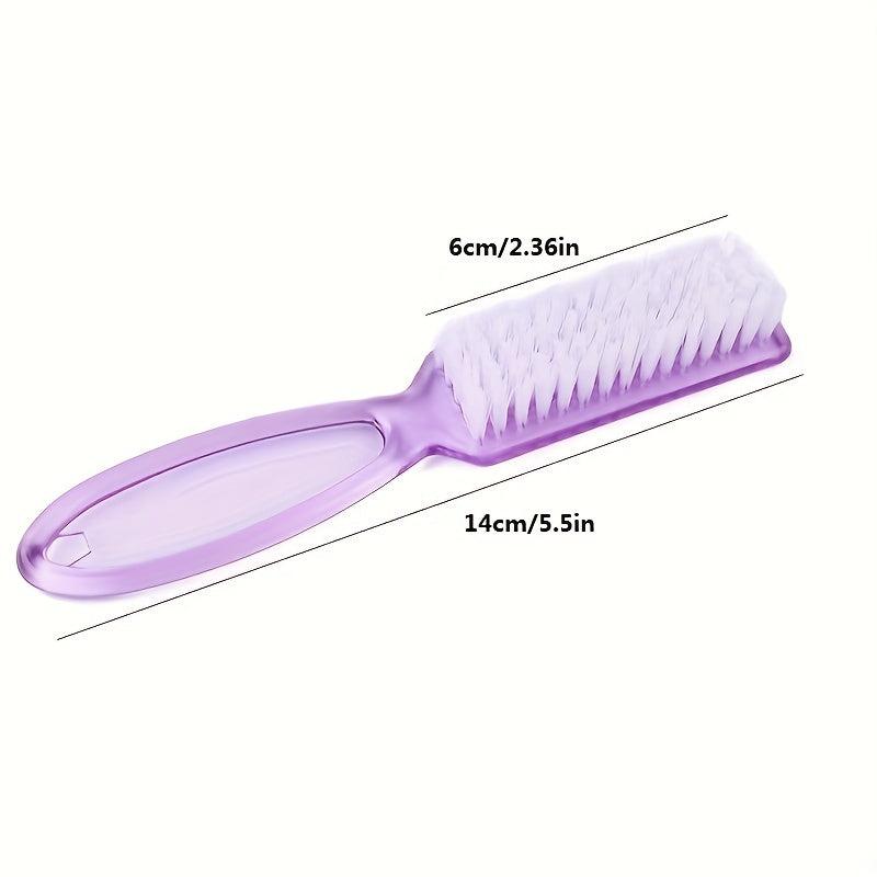 Nail Cleaning Brush With Handle Plastic Scrub Brush
