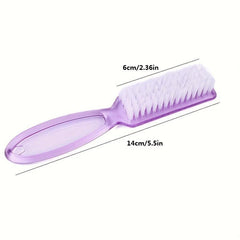Nail Cleaning Brush With Handle Plastic Scrub Brush