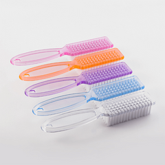 Nail Cleaning Brush With Handle Plastic Scrub Brush