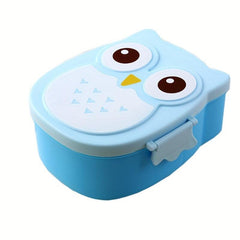 Cartoon Owl Student Bento Box Sealed Lunch Box