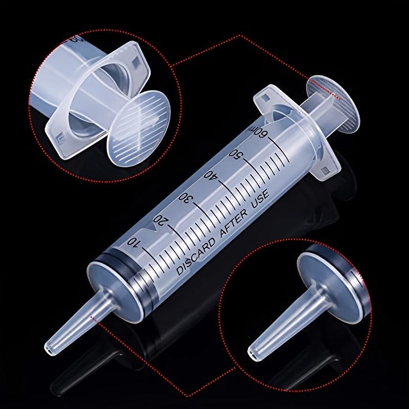 4pcs Industrial Syringe Liquid Measurement Tool for Laboratories Dispensing