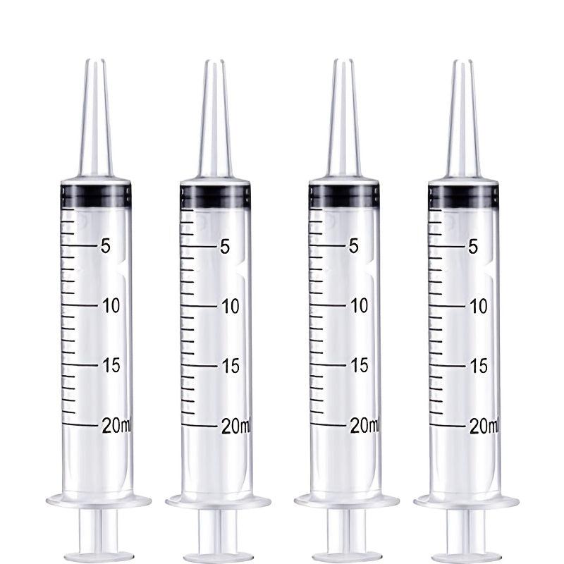 4pcs Industrial Syringe Liquid Measurement Tool for Laboratories Dispensing