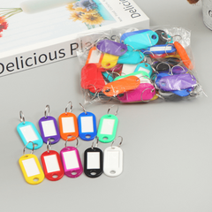 50pcs Plastic PP Key Tag Room Hotel Key Tag Label Key Chain