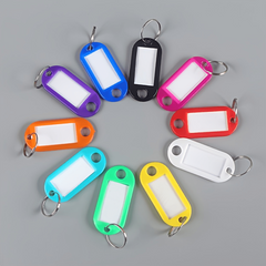50pcs Plastic PP Key Tag Room Hotel Key Tag Label Key Chain