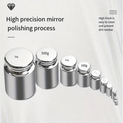 M1 Standard Weight 500g 1kg Calibration Electronic Weighing Balance 100g
