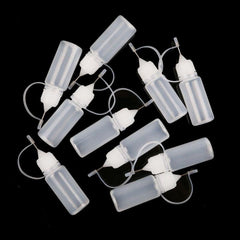 10pcs 10ML Glue Applicator Needle Squeeze Bottle for DIY Craft Tool