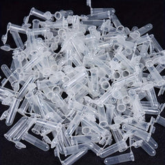 50pcs 2ml Clear Micro Test Tube Centrifuge Tubes Vial Snap Cap Container