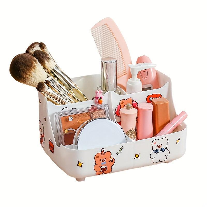 Kid's Desk Organizer Box with Phone Holder