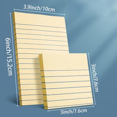 200pcs Colorful Sticky Note 4 Colors Student Memo Pad Self Stick Note Pads
