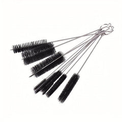 10pcs Stainless Steel Test Tube Cleaning Brushes Set