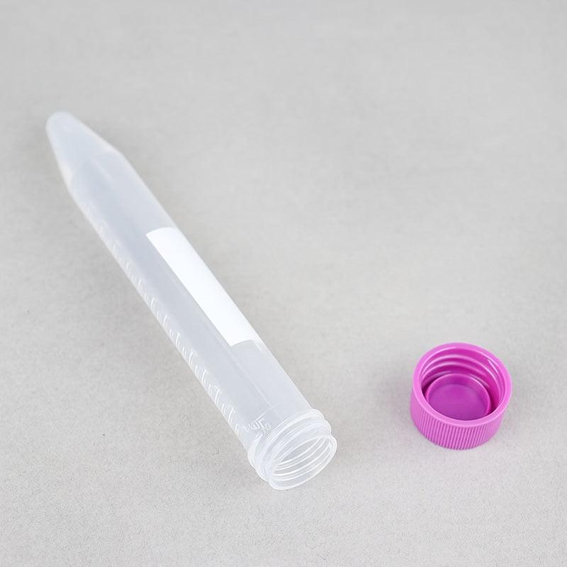25pcs 15ml Disposable Sterile Centrifuge Tubes