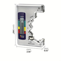 Digital Capacity Tester for C D N AA AAA 9V 1 5V Button Cells