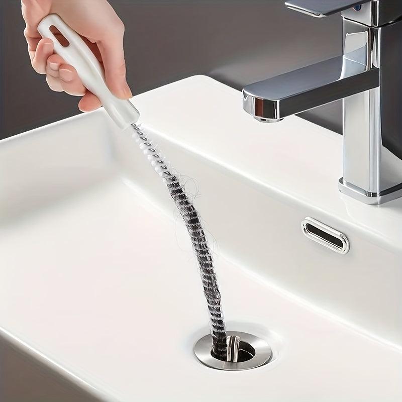 Sewer Dredging Tool Pipe Dredging Stick Household Hair Catcher