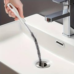 Sewer Dredging Tool Pipe Dredging Stick Household Hair Catcher
