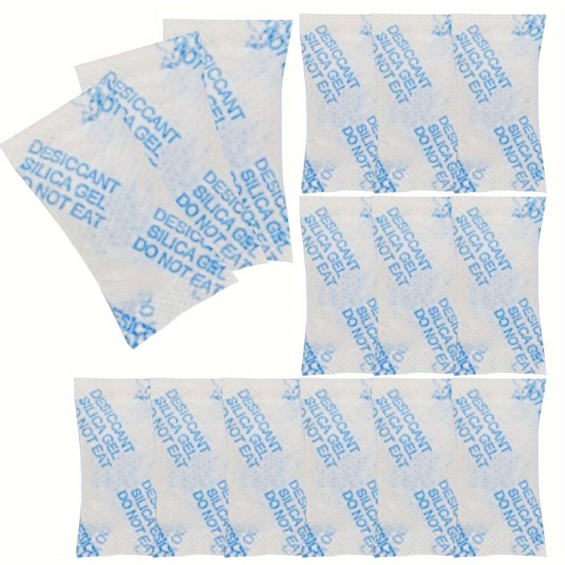 50-100pcs Reusable Silica Gel Packets Desiccant For Food Storage